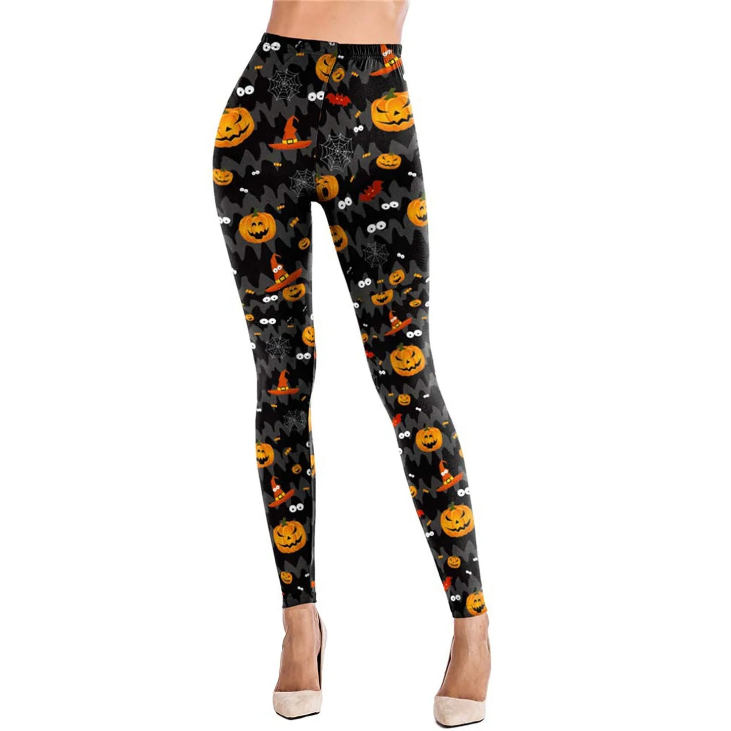 Leggings Deportivos Casuales sin Costuras HALLOWEEN