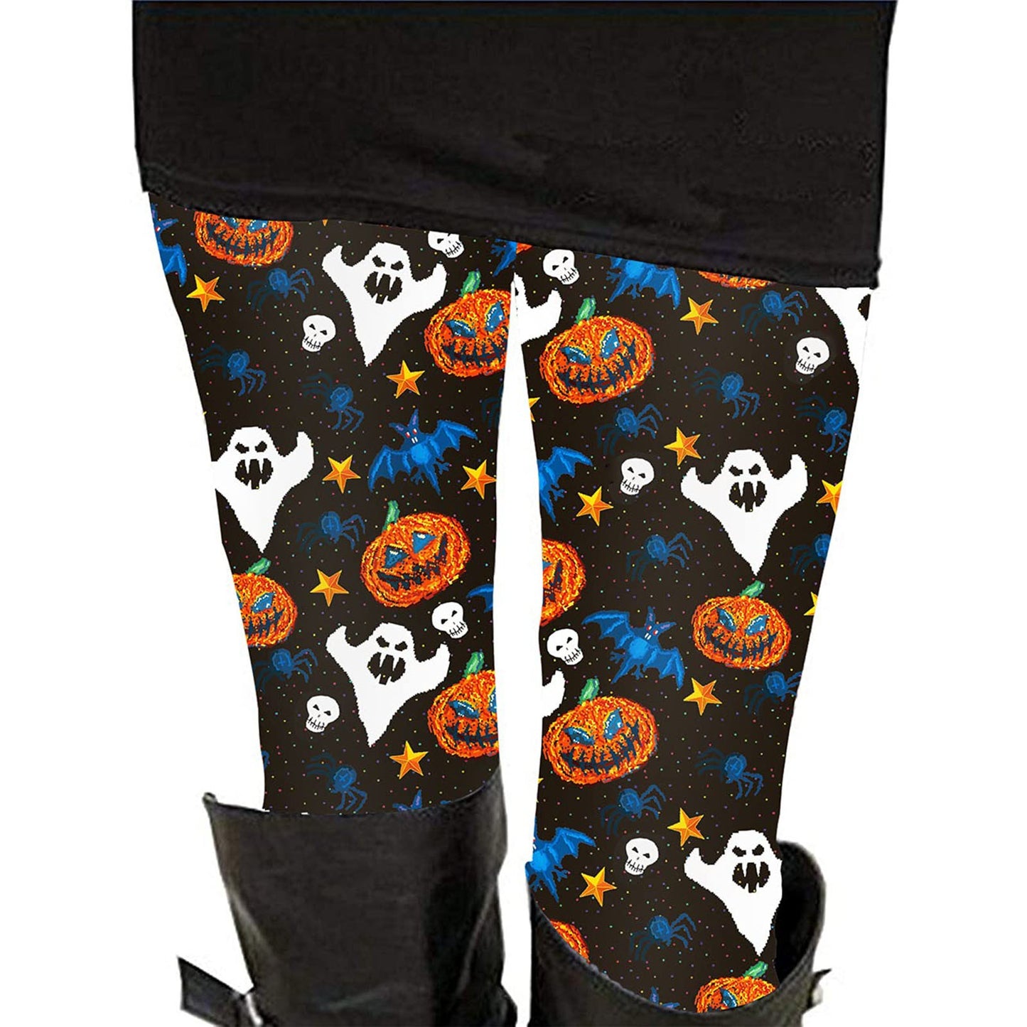 Leggings Deportivos Casuales sin Costuras HALLOWEEN