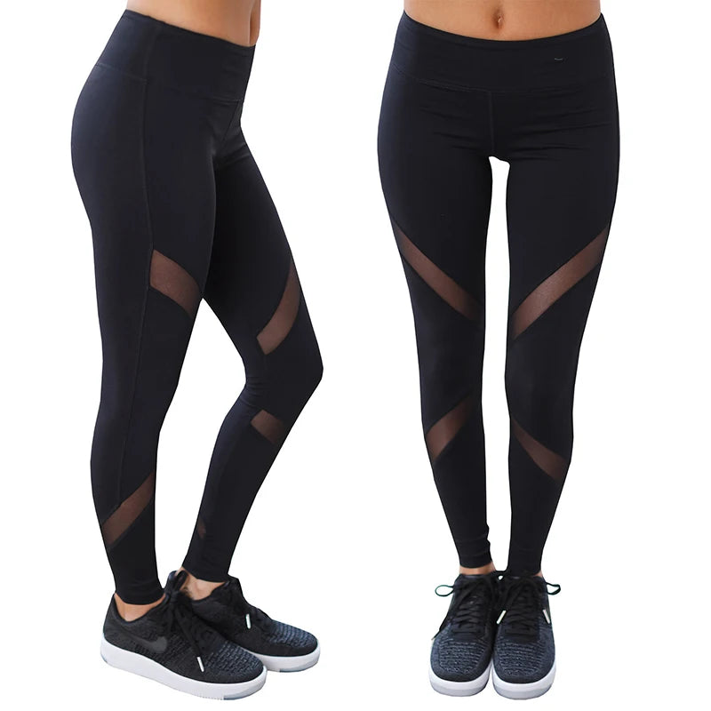 Leggings elásticos para correr Fitness Pantalones deportivos para mujer