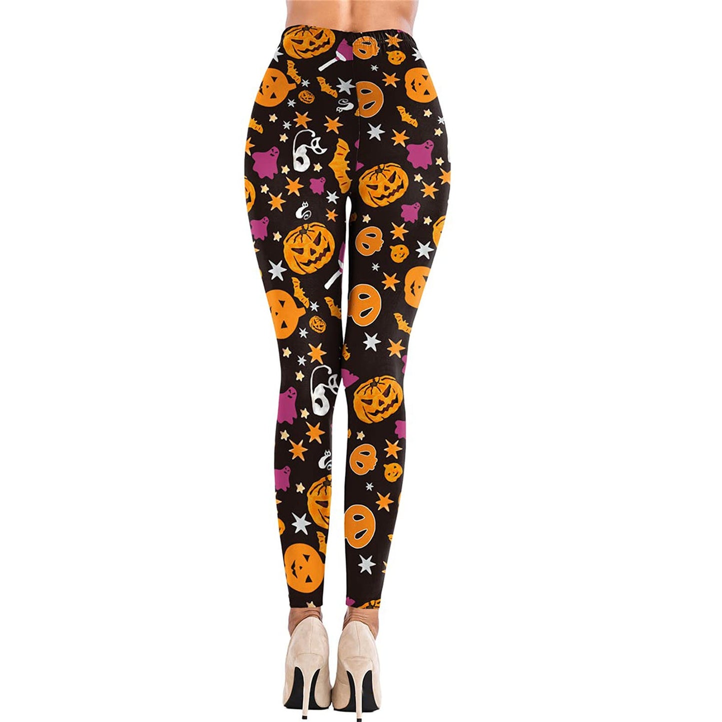 Leggings Deportivos Casuales sin Costuras HALLOWEEN