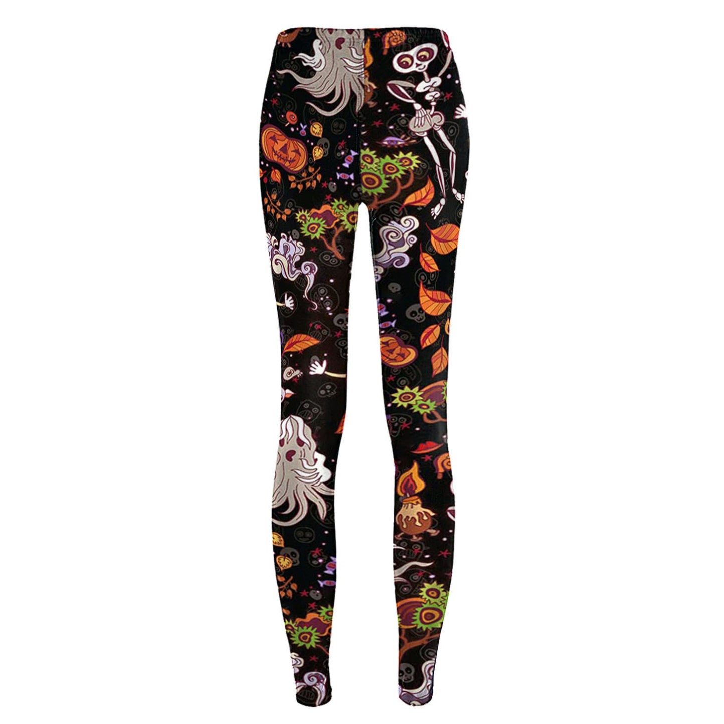 Leggings Deportivos Casuales sin Costuras HALLOWEEN