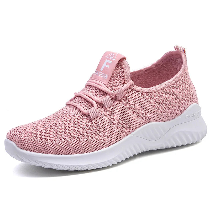 Zapatillas Sport Running Mujer Air Mesh Transpirable