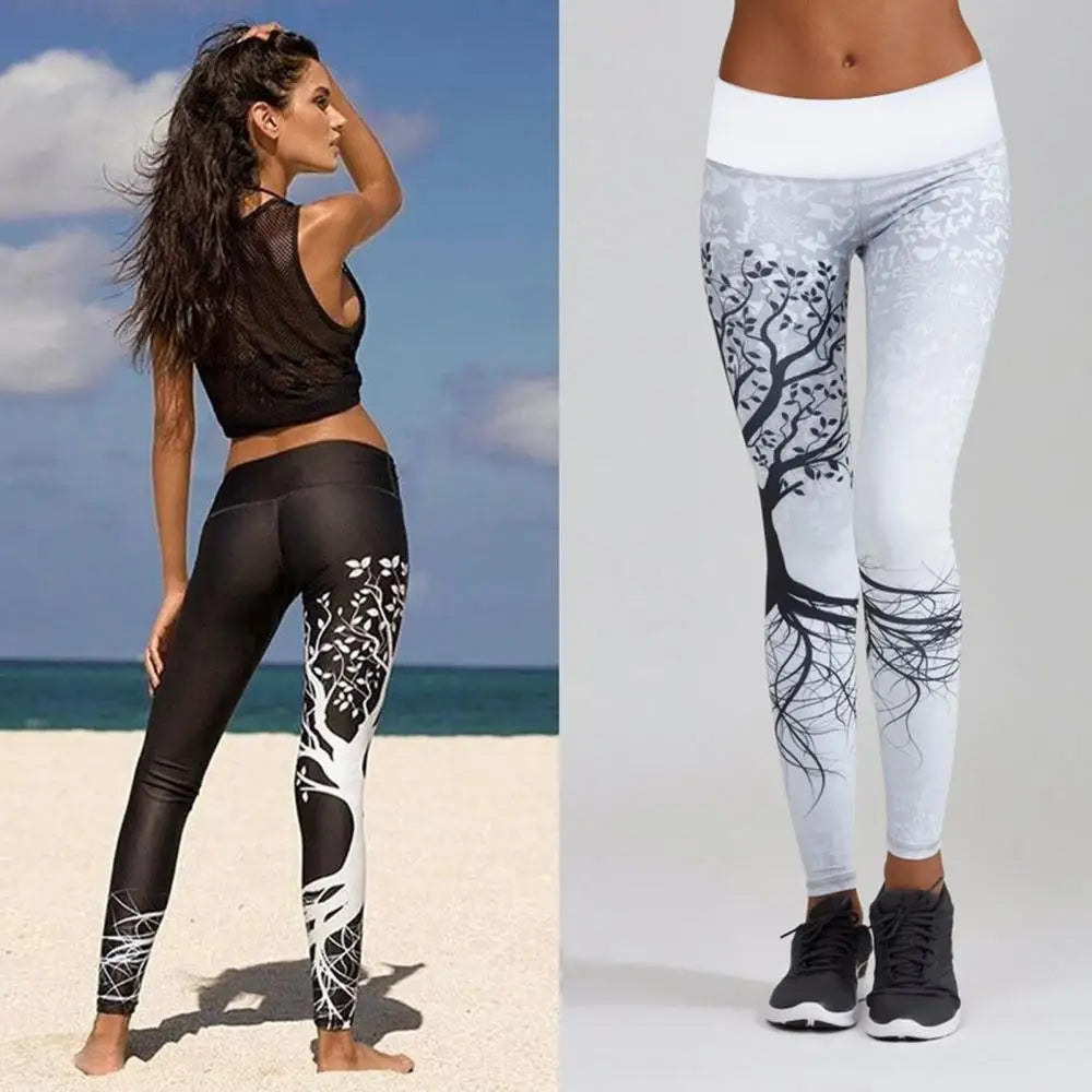 Legging Pantalones de Gimnasia Yoga