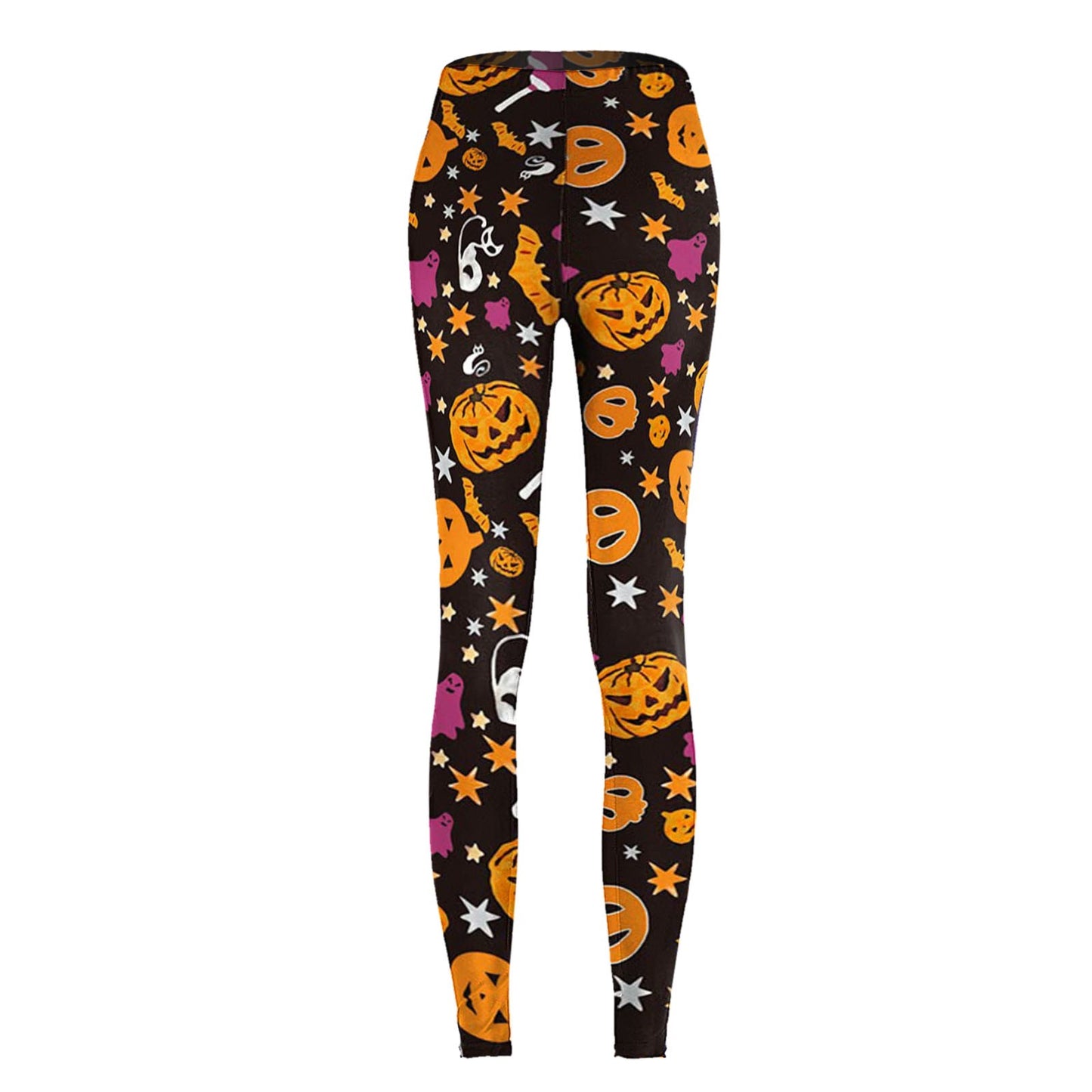 Leggings Deportivos Casuales sin Costuras HALLOWEEN