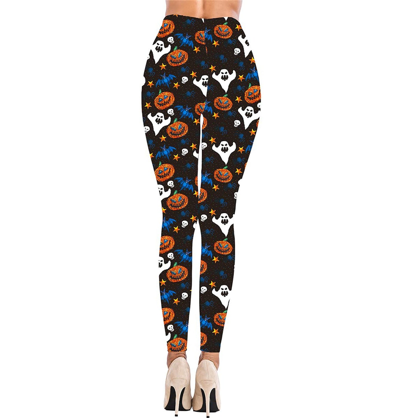 Leggings Deportivos Casuales sin Costuras HALLOWEEN