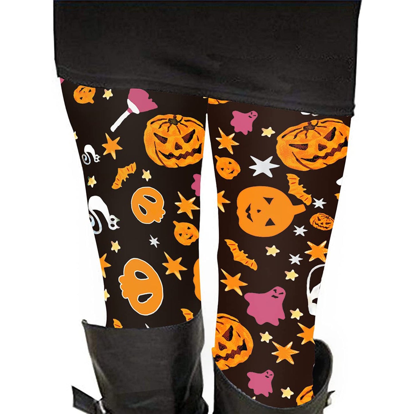 Leggings Deportivos Casuales sin Costuras HALLOWEEN