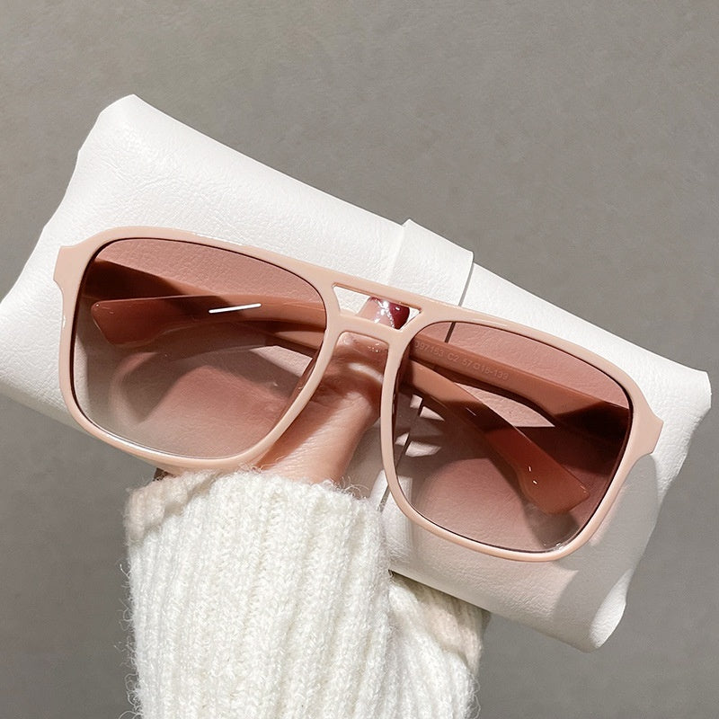 Gafas de sol moda mujer Double Beam Wear